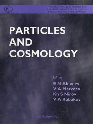 Particles and Cosmology - International School