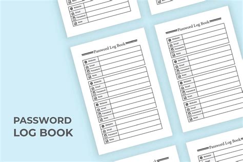 Password Log| Password Tracker