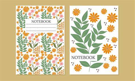 Pastel Notes, Pastel Floral Notebook