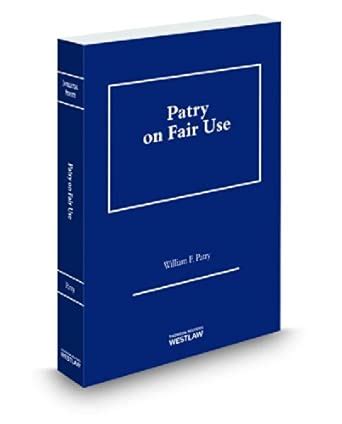 Patry on Fair Use, 2014 ed.