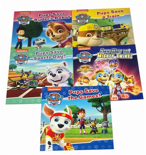 Paw Patrol Story Books Set