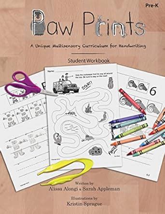 Paw Prints Student Workbook Pre-k