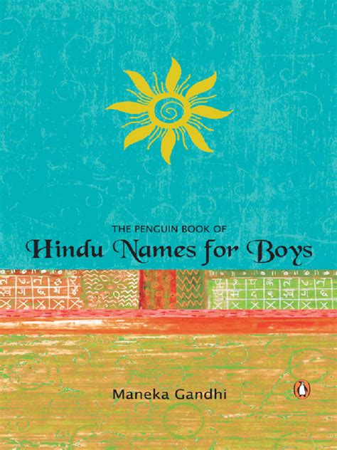 Penguin Book of Hindu Names