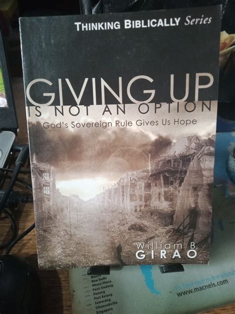 Persevere: Why Giving Up Is Not An Option