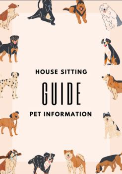 Pet Sitting Guide