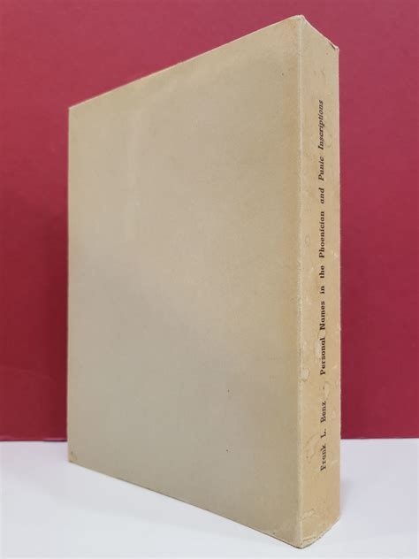 Phoenician Inscriptions