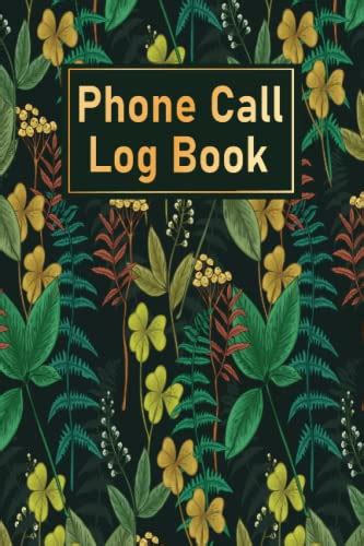Phone Call Log Book - by Bookfill