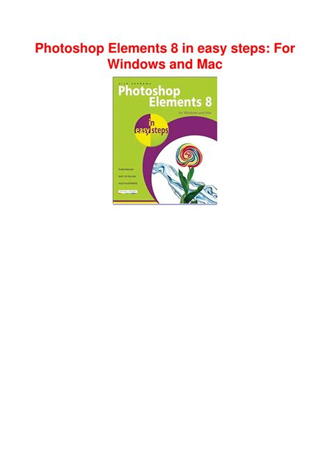 Photoshop Elements 8 In Simple Steps
