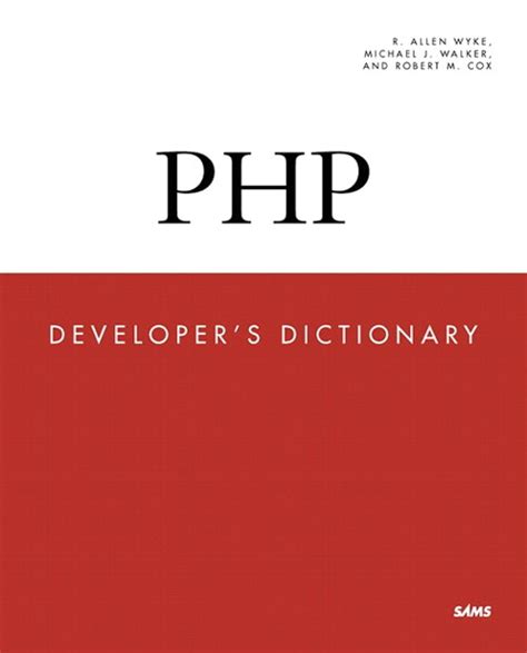 Php Developer's Dictionary