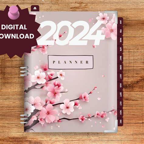 Pink Blossom Planner
