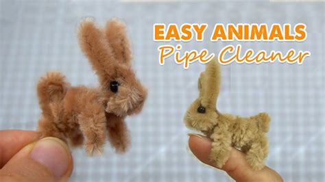 Pipe Cleaners Farm Animals Step by Step