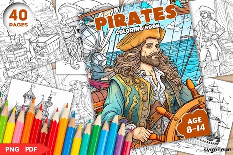 Pirates Coloring Book (Pirates Learning Series)
