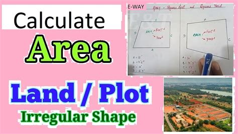 Plot of Land of Irregular Shape