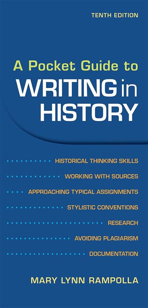 Pocket Guide to Writing History