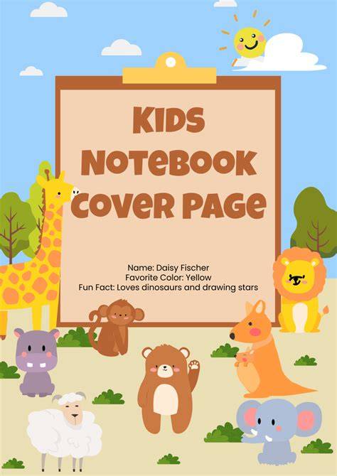 Poetry Notebook: for kids