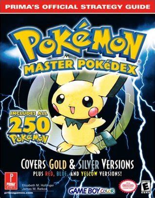 Pokemon Master Pokedex - Prima's Official Strategy Guide