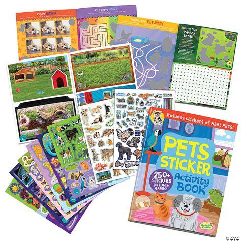 Pom Pets Sticker Activity