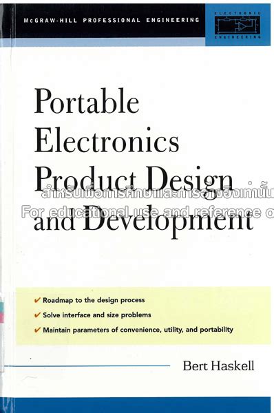 Portable Electronics Product Design and Development