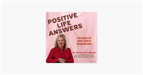 Positive Life Answers: Failures of New Year's Resolutions