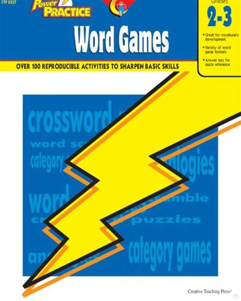 Power Practice: Word Games, Gr.6-8