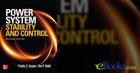 Power System Stability and Control, Second Edition