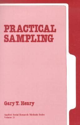 Practical Sampling (Applied Social Research Methods)