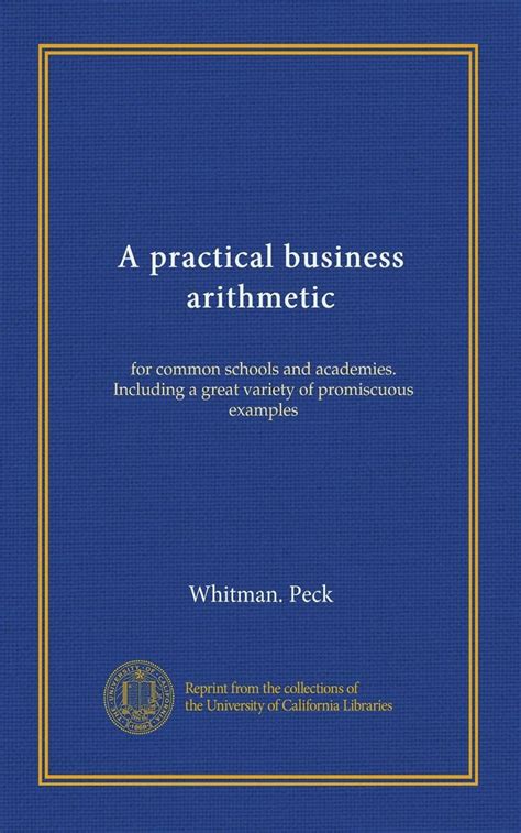 Practical business arithmetic