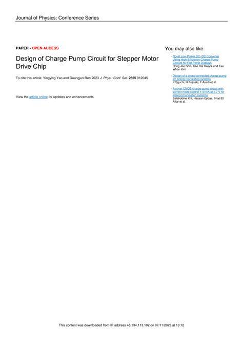 Practical circuit chip charge pump(Chinese Edition)