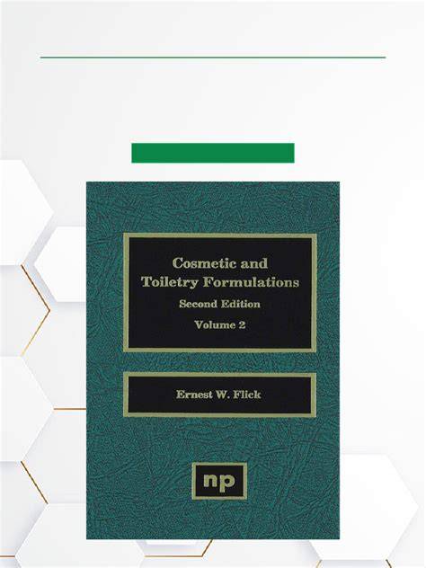 Practical cosmetic formulations Manual (2nd Edition)