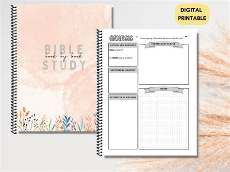 Prayer Journal & BIBLE Study Notebook