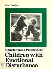 Preparing Teachers to Work With Disturbed Preschoolers