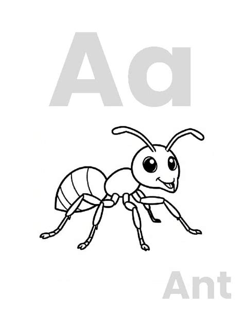 Preschool ABC Trace and Color