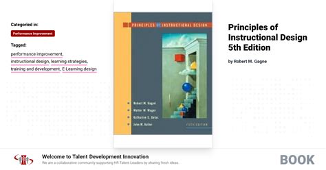 Principles Of Instructional Design