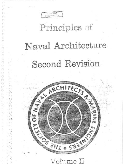 Principles of Naval Architecture 2vols