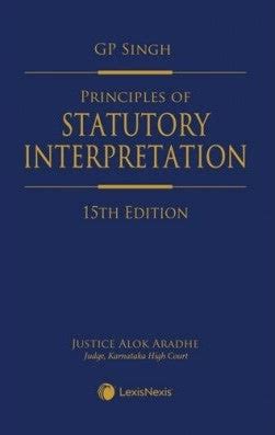 Principles of Statutory Interpretation