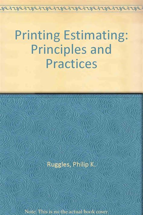 Printing Estimating: Principles and Practices