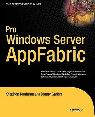 Pro Windows Server: AppFabric