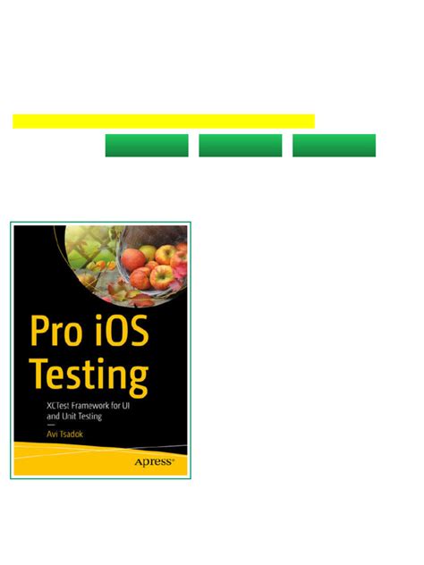 Pro iOS Testing: XCTest Framework for UI and Unit Testing