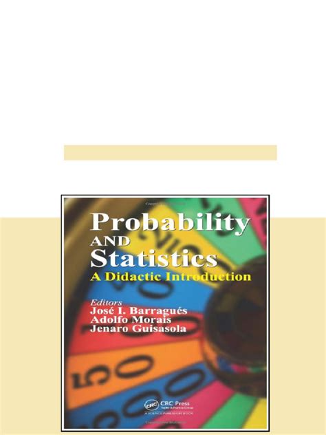 Probability and Statistics: A Didactic Introduction