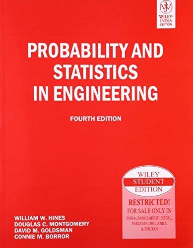 Probability and Statistics in Engineering