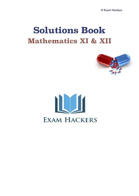 Problem Book: Mathematics XI and XII