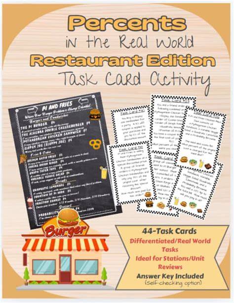 Problem Solving with Percents in the Real World