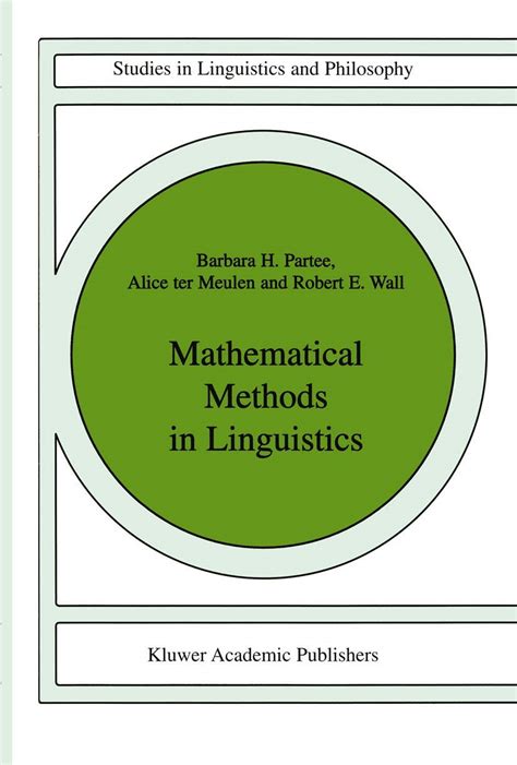 Problems and Methods in Linguistics