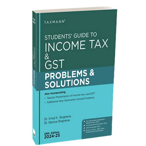 Problems and Solutions in Income Tax