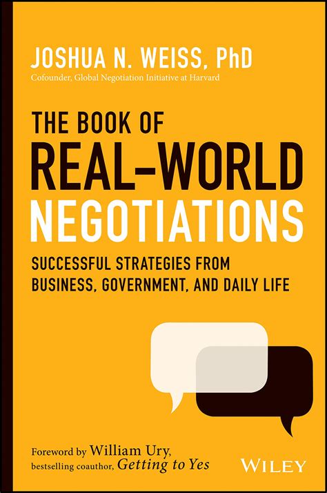 Process and outcome of negotiations