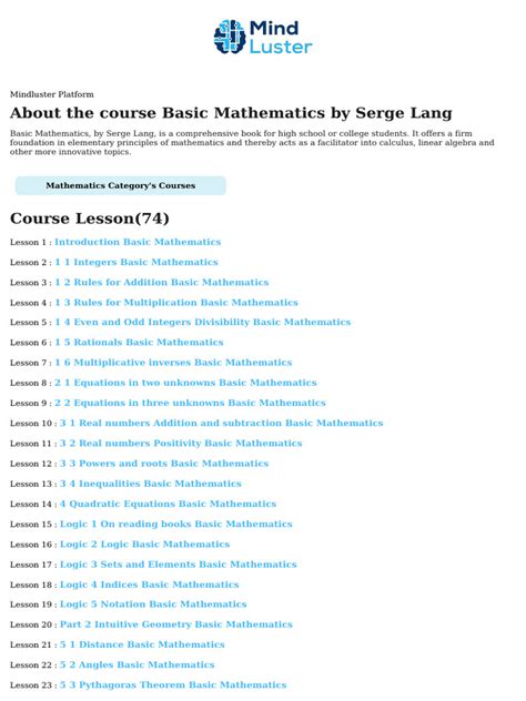 Programmed course in basic mathematics-measurement