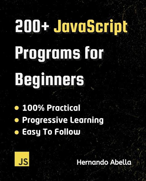 Programs in Javascript (Programs for Beginners)