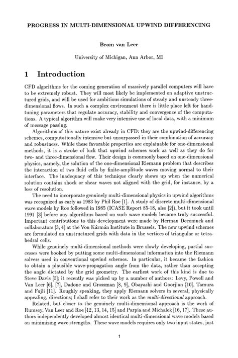 Progress in Multi-Dimensional Upwind Differencing