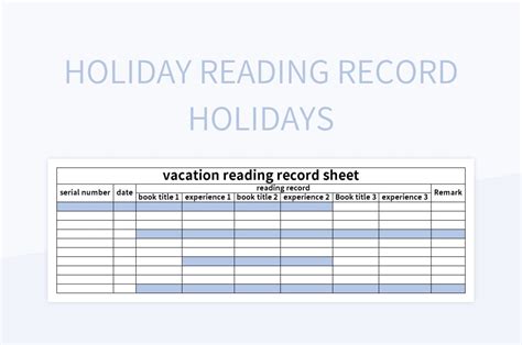 Project Tracker: Holiday Log Book For Projects