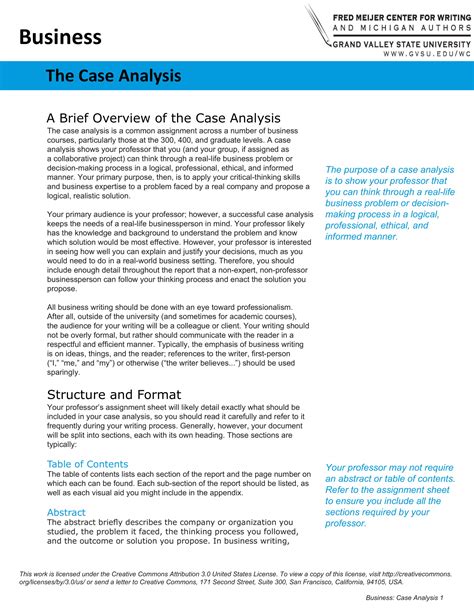 Property Management Case Analysis